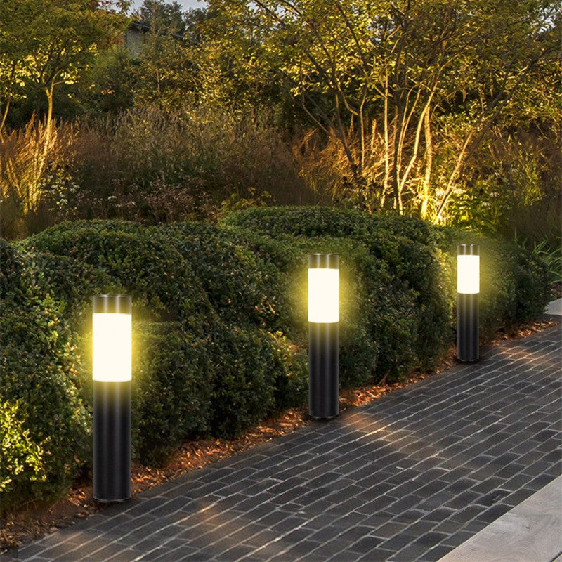 Solar Floor Garden Lamp Outdoor Waterproof LED Pathway Light