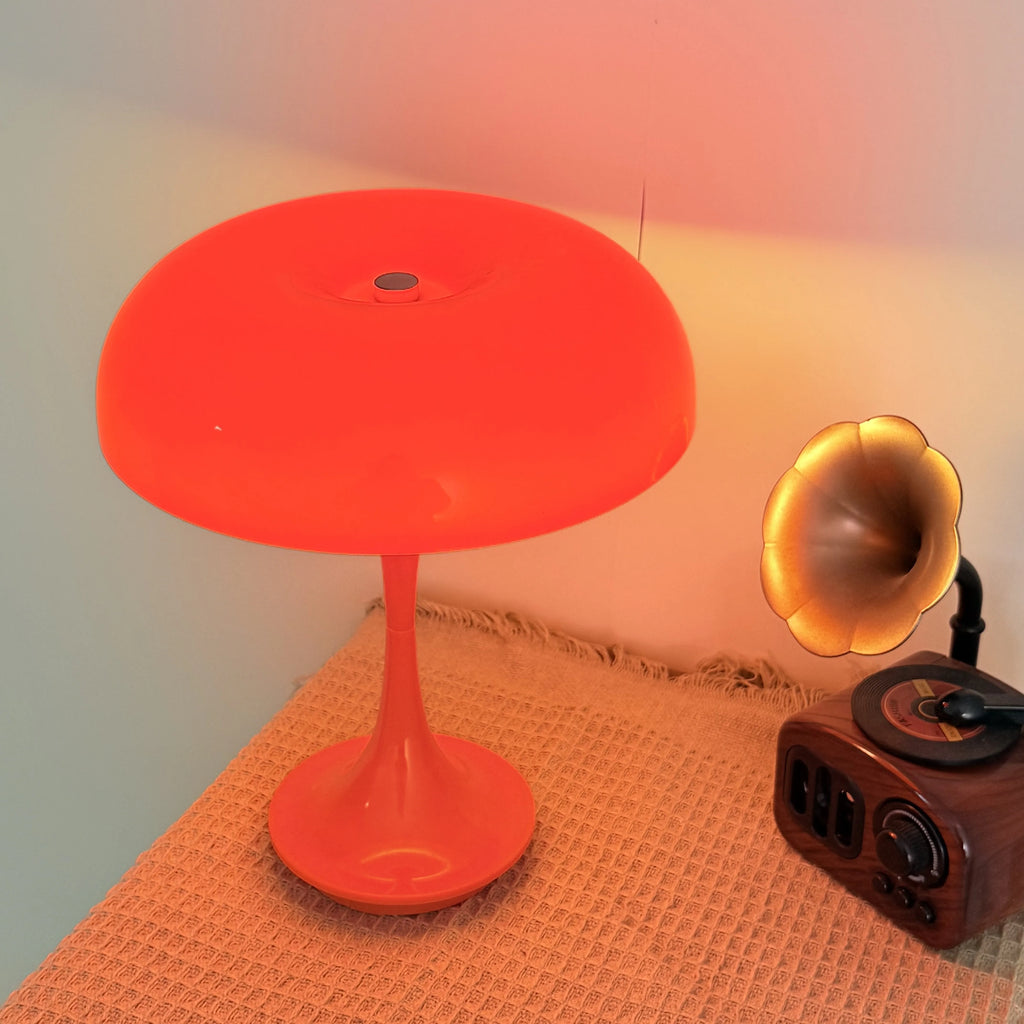 Mushroom Table Lamp Touch Control 3 Color Dimmable LED Night Light