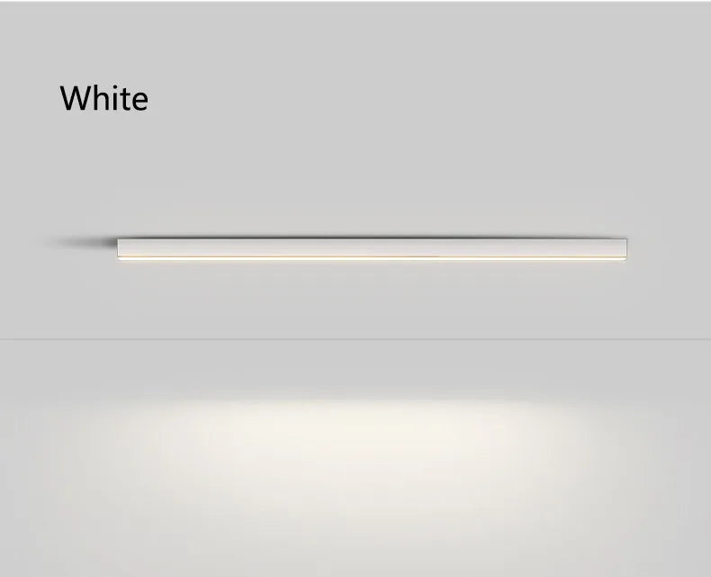 Nordic modern LED ceiling light installed in a contemporary living room with minimalist interior décor.
