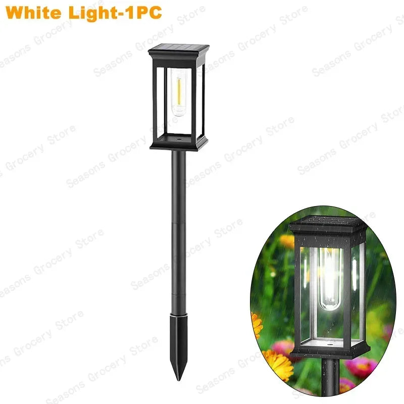 Solar LED Pathway Lights Waterproof  for Garden & Driveway Paths