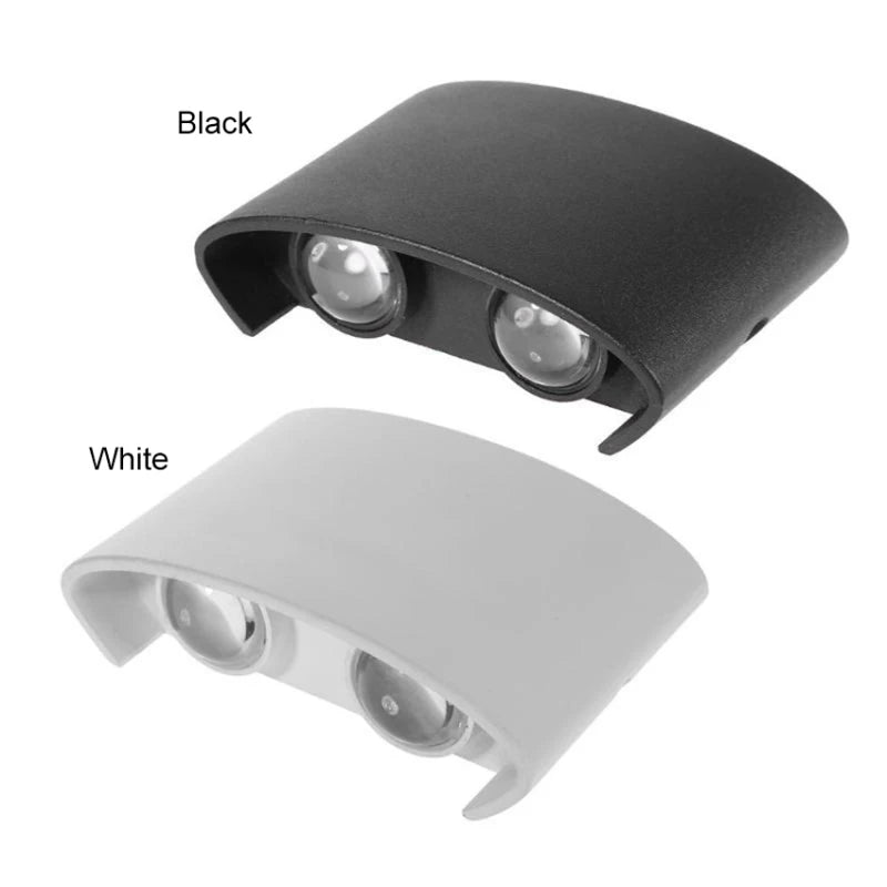 LED Wall Sconces Modern Lamp, White Up Down Wall Mount Lights for Living Room Hallway Bedroom Decor