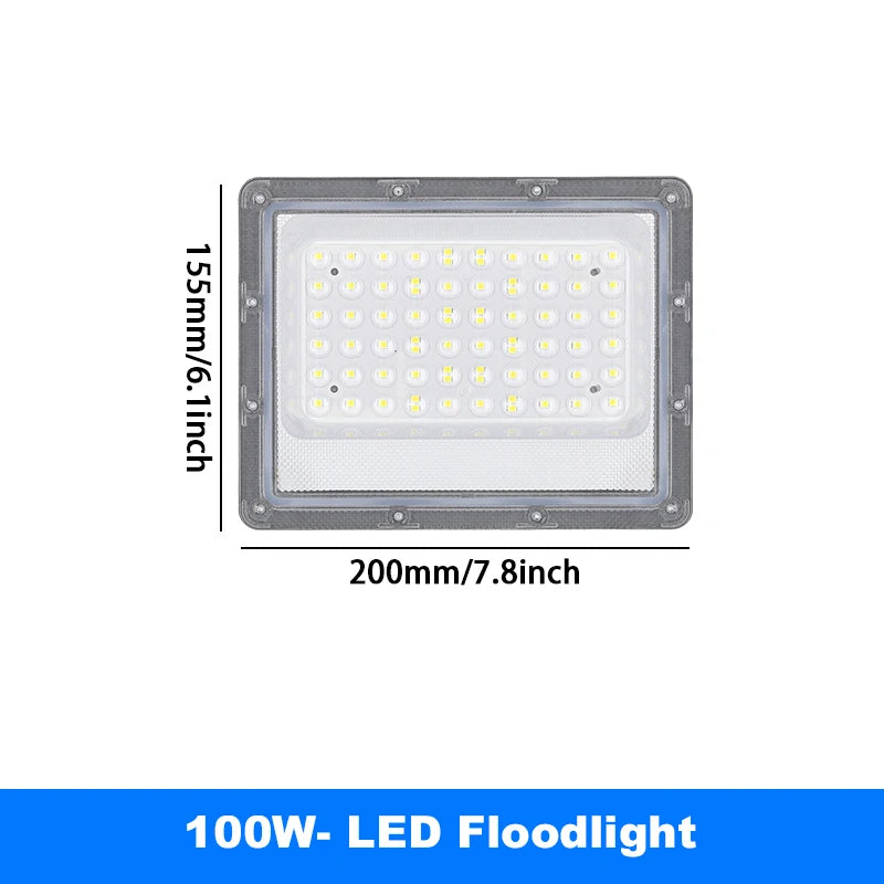 LED floodlight outdoor IP66 waterproof garden and street light