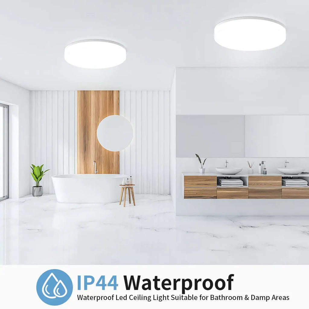 Modern Round LED Ceiling Light for Living Room Bedroom & Kitchen