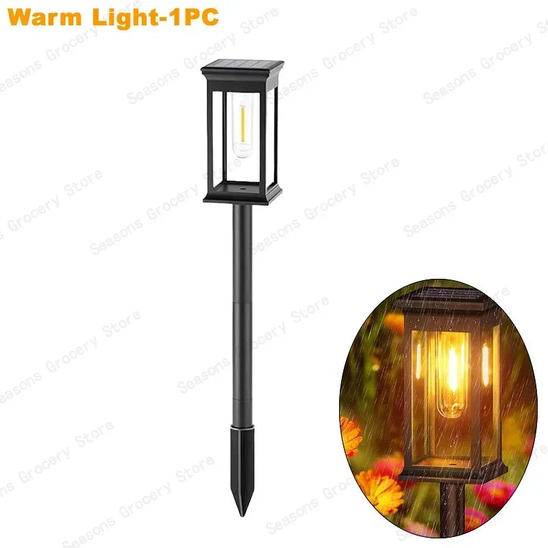 Solar LED Pathway Lights Waterproof  for Garden & Driveway Paths