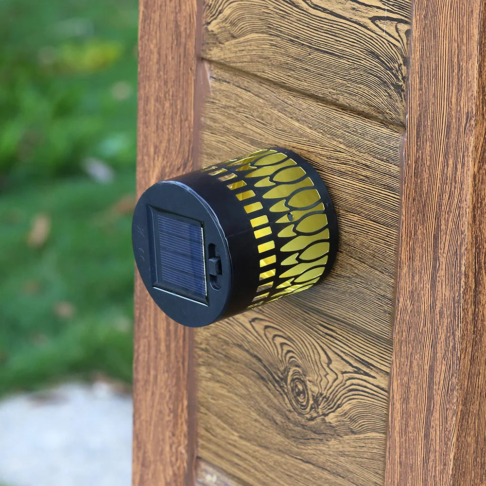 2026 Solar Outdoor Wall Light Waterproof Projection Lamp for Yard Terrace Patio Walkway Landscape Lighting Outdoor Decor