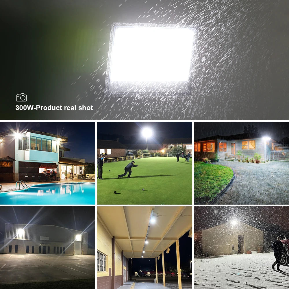 LED floodlight outdoor IP66 waterproof garden and street light