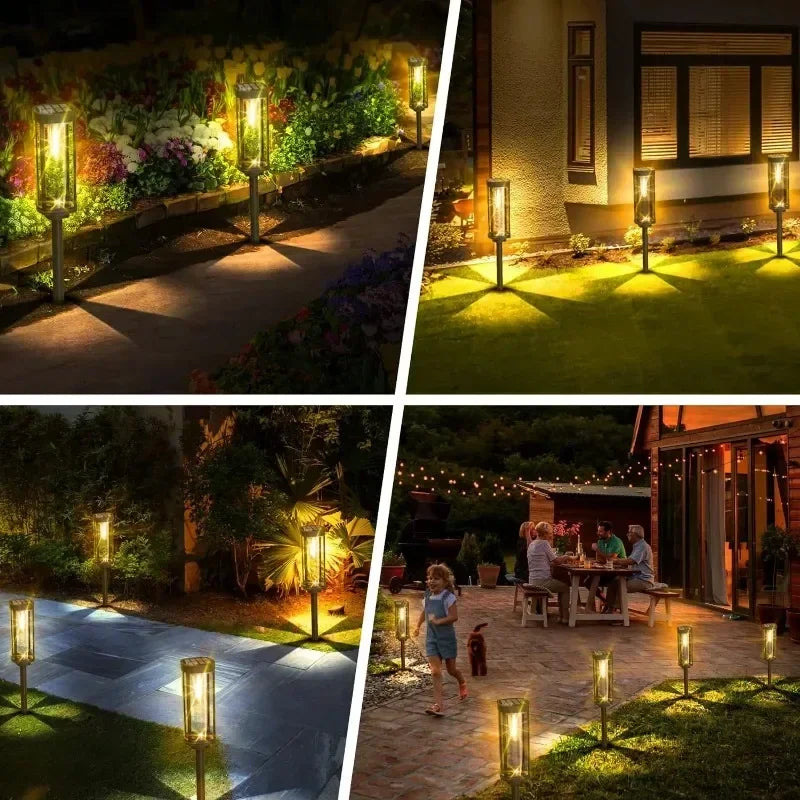 Solar LED Pathway Lights Waterproof  for Garden & Driveway Paths