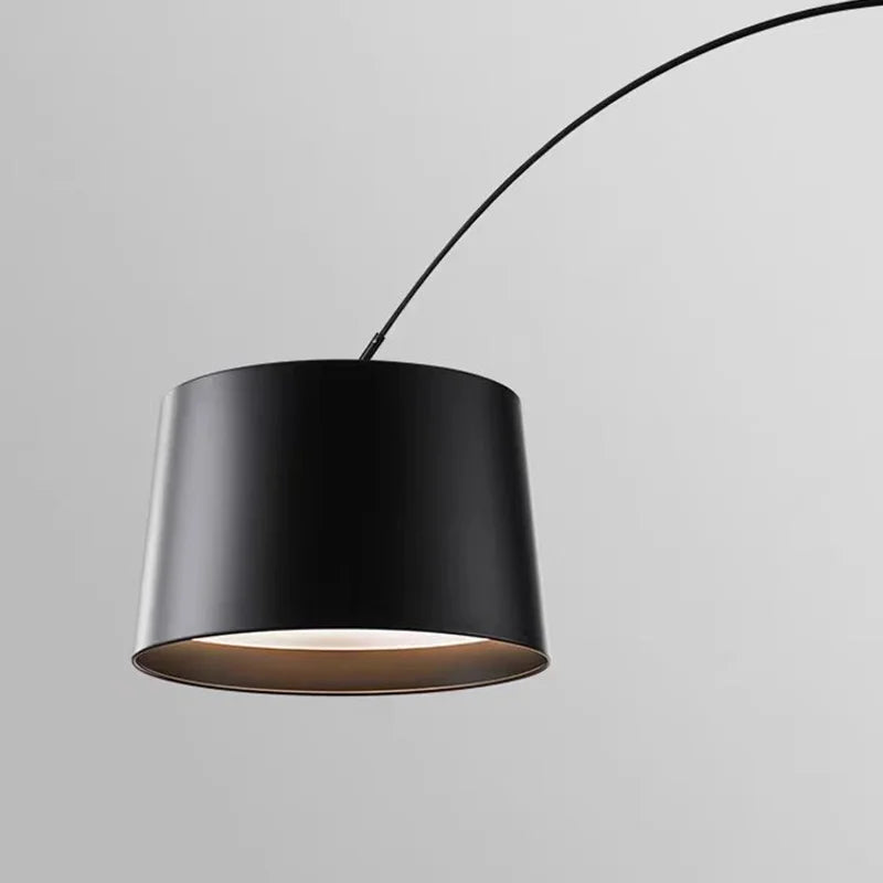 Nordic Minimalist Floor Lamp Arc Bedroom Living Room Floor Lamps Sofa Study Fishing Lamp Room Decoration Lighting Vertical Light