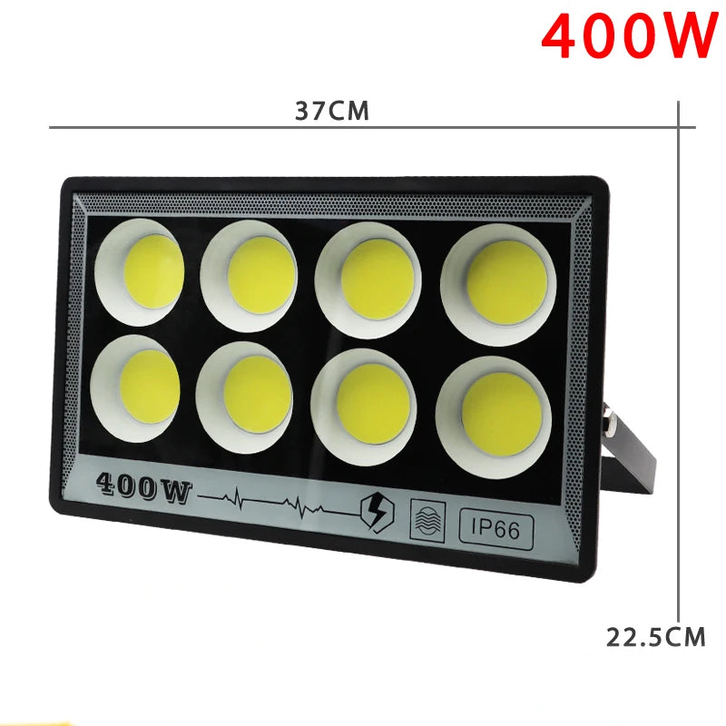 LED floodlight IP65 waterproof outdoor garden and street lamp