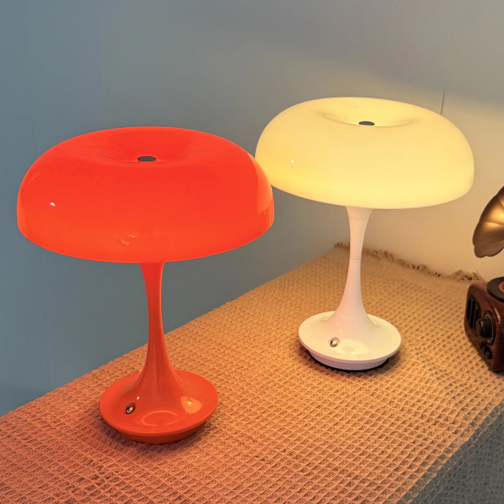 Mushroom Table Lamp Touch Control 3 Color Dimmable LED Night Light