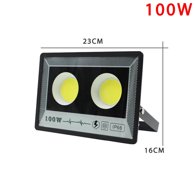 LED floodlight IP65 waterproof outdoor garden and street lamp