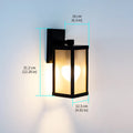 Vintage Waterproof LED Outdoor Wall Light for Porch & Garden Decor