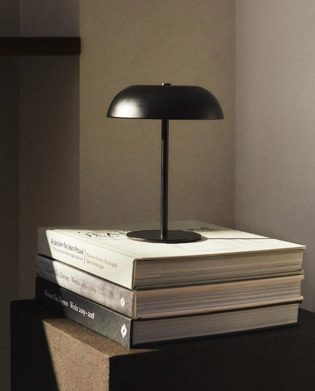 Mushroom Table Lamp Touch Control Dimmable LED Rechargeable