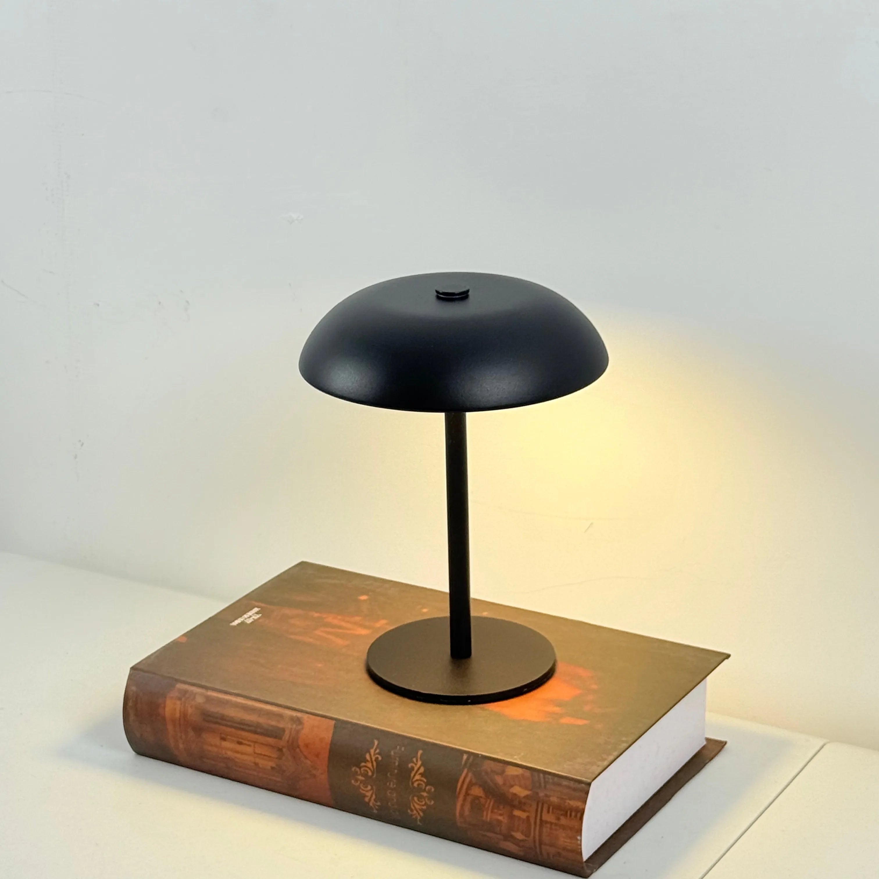 Mushroom Table Lamp Touch Control Dimmable LED Rechargeable