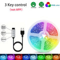 RGB LED Strip Lights APP Control Flexible Room Bedroom Light