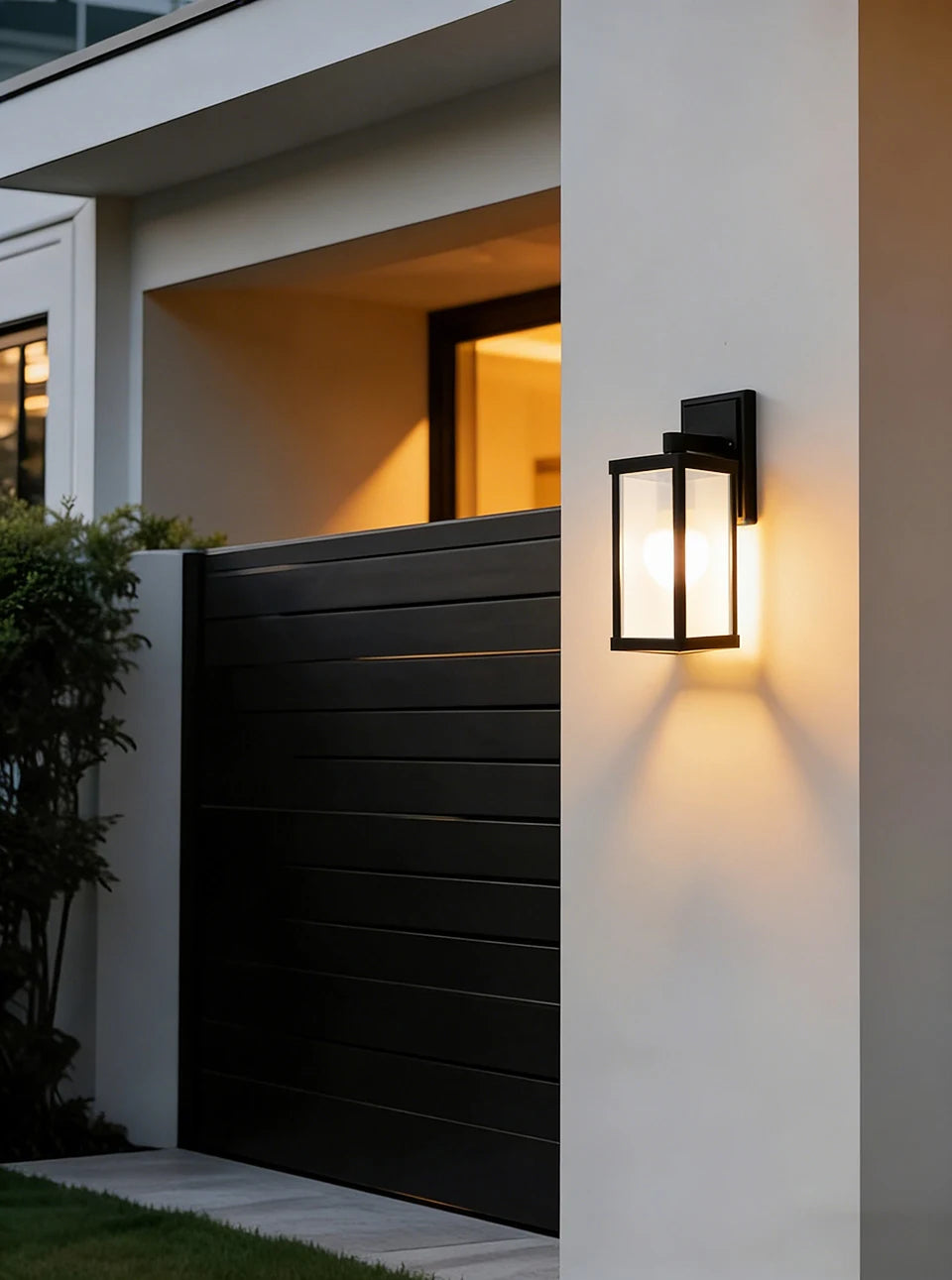Vintage Waterproof LED Outdoor Wall Light for Porch & Garden Decor