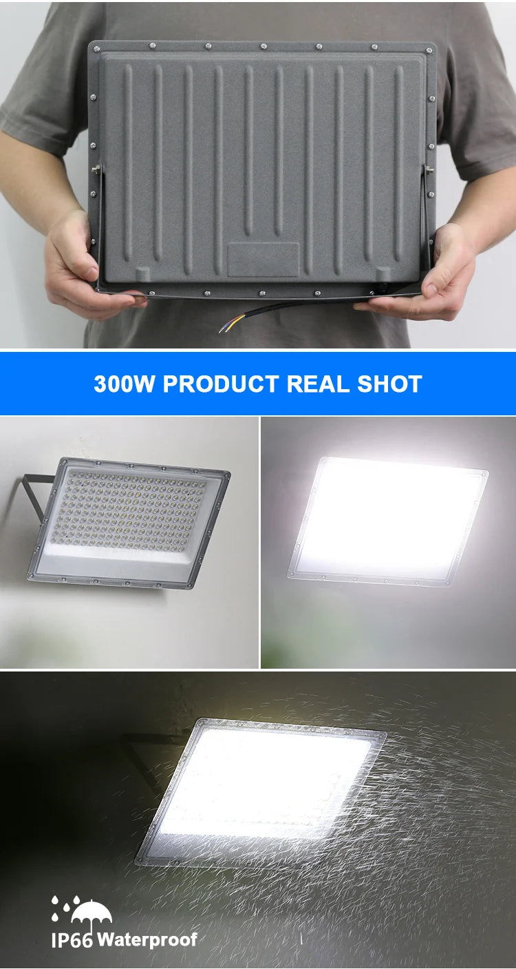 LED floodlight outdoor IP66 waterproof garden and street light