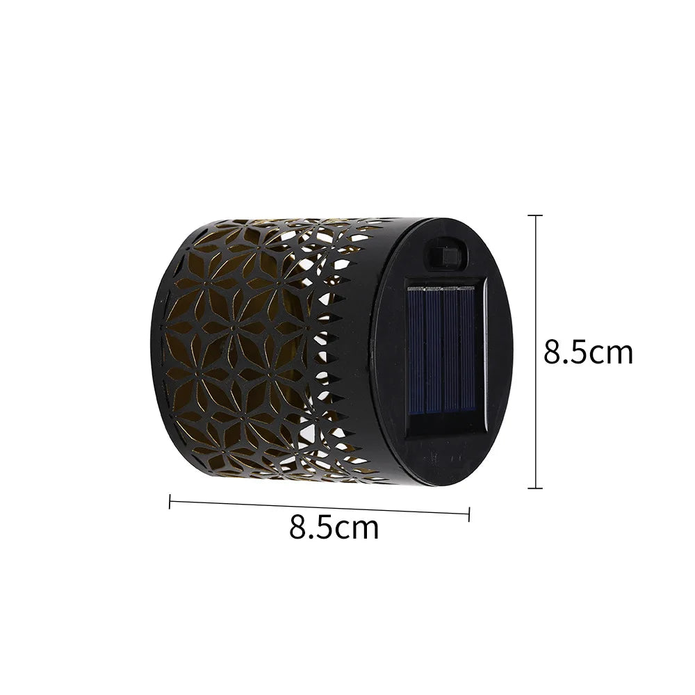 2026 Solar Outdoor Wall Light Waterproof Projection Lamp for Yard Terrace Patio Walkway Landscape Lighting Outdoor Decor