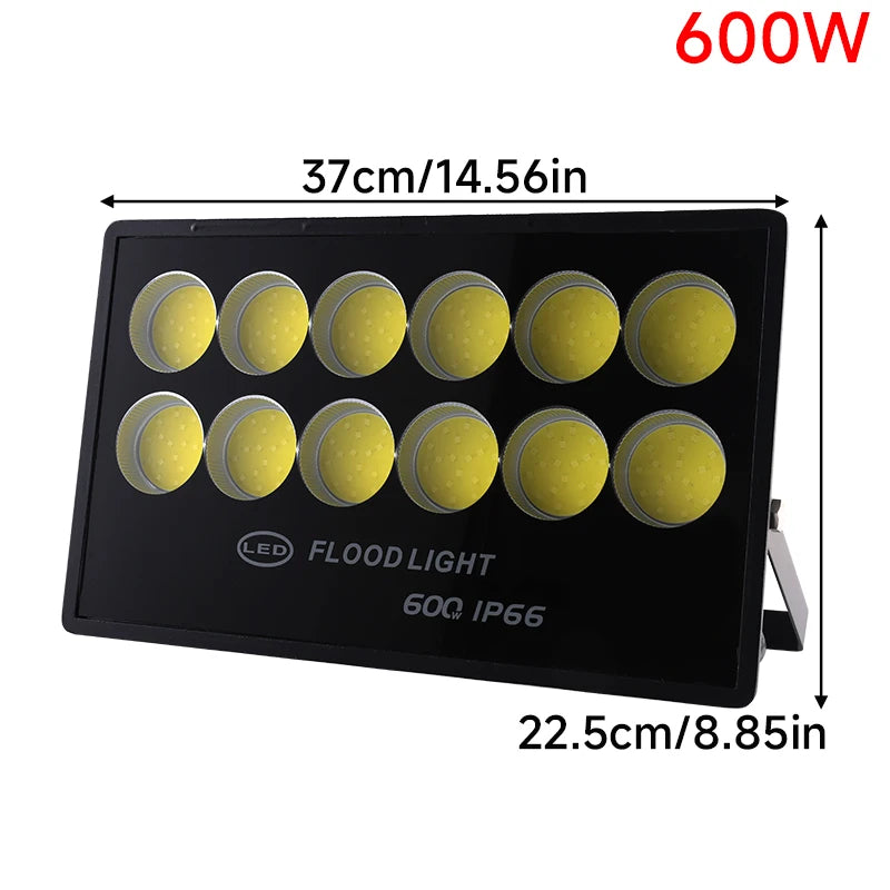 LED floodlight IP65 waterproof outdoor garden and street lamp