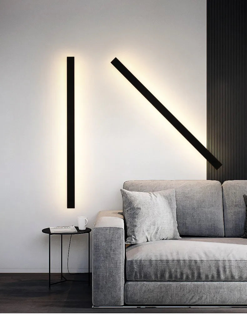Waterproof Wall Light Outdoor Garden Wall lamps LED Lights Modern Nordic  Living Room TV Background IP65 110/220v Wall washer