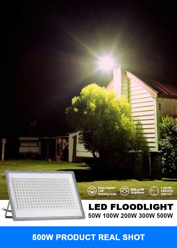 LED floodlight outdoor IP66 waterproof garden and street light