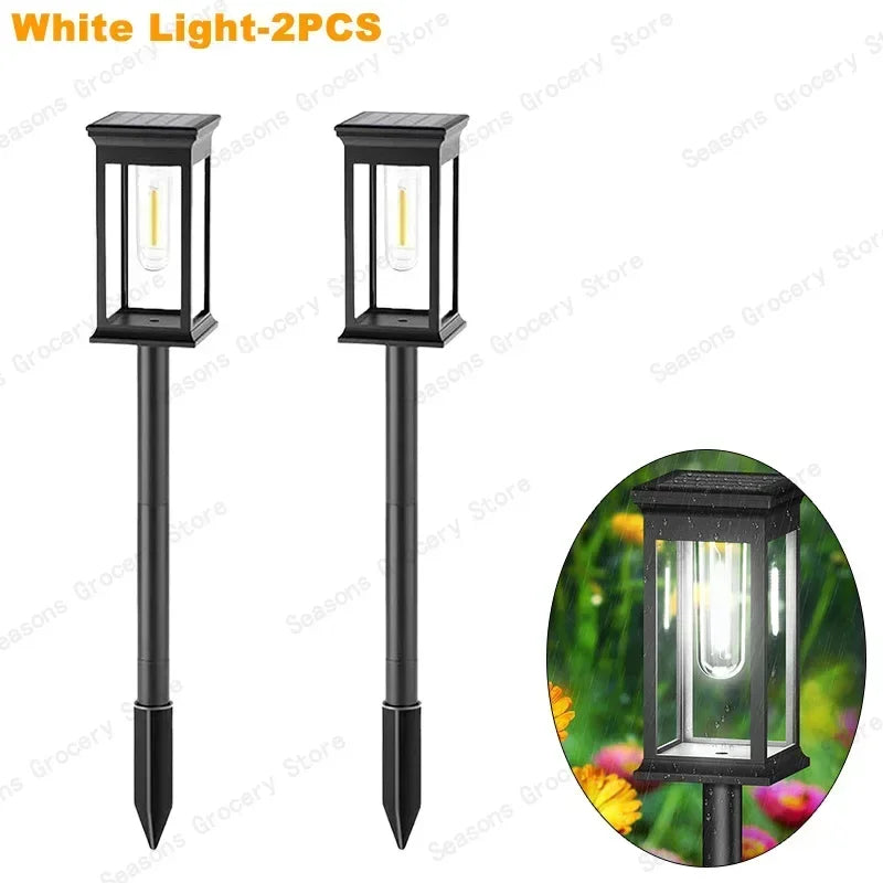 Solar LED Pathway Lights Waterproof  for Garden & Driveway Paths