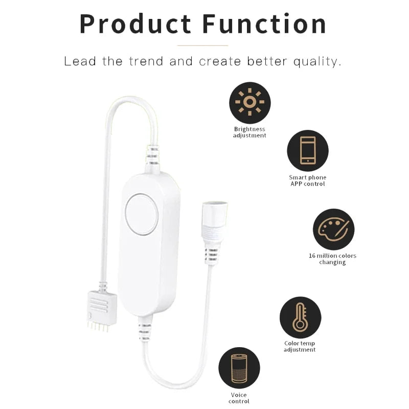 Smart Under Cabinet LED Lights RGB Zigbee 3.0 Alexa Dimmable