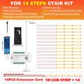 LED stair lighting kit Motion Sensor 24V COB Strip with APP Control