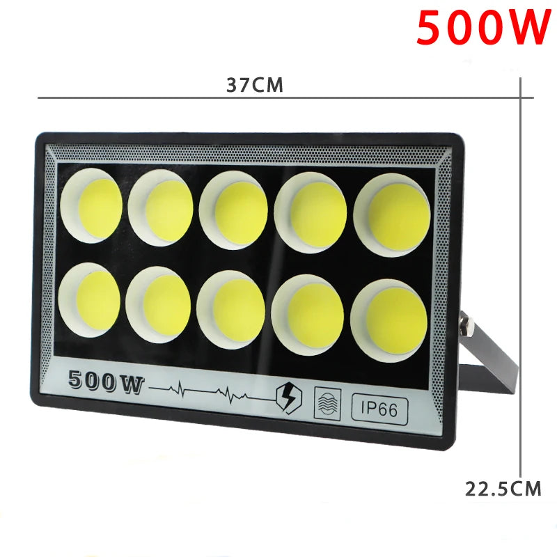 LED floodlight IP65 waterproof outdoor garden and street lamp
