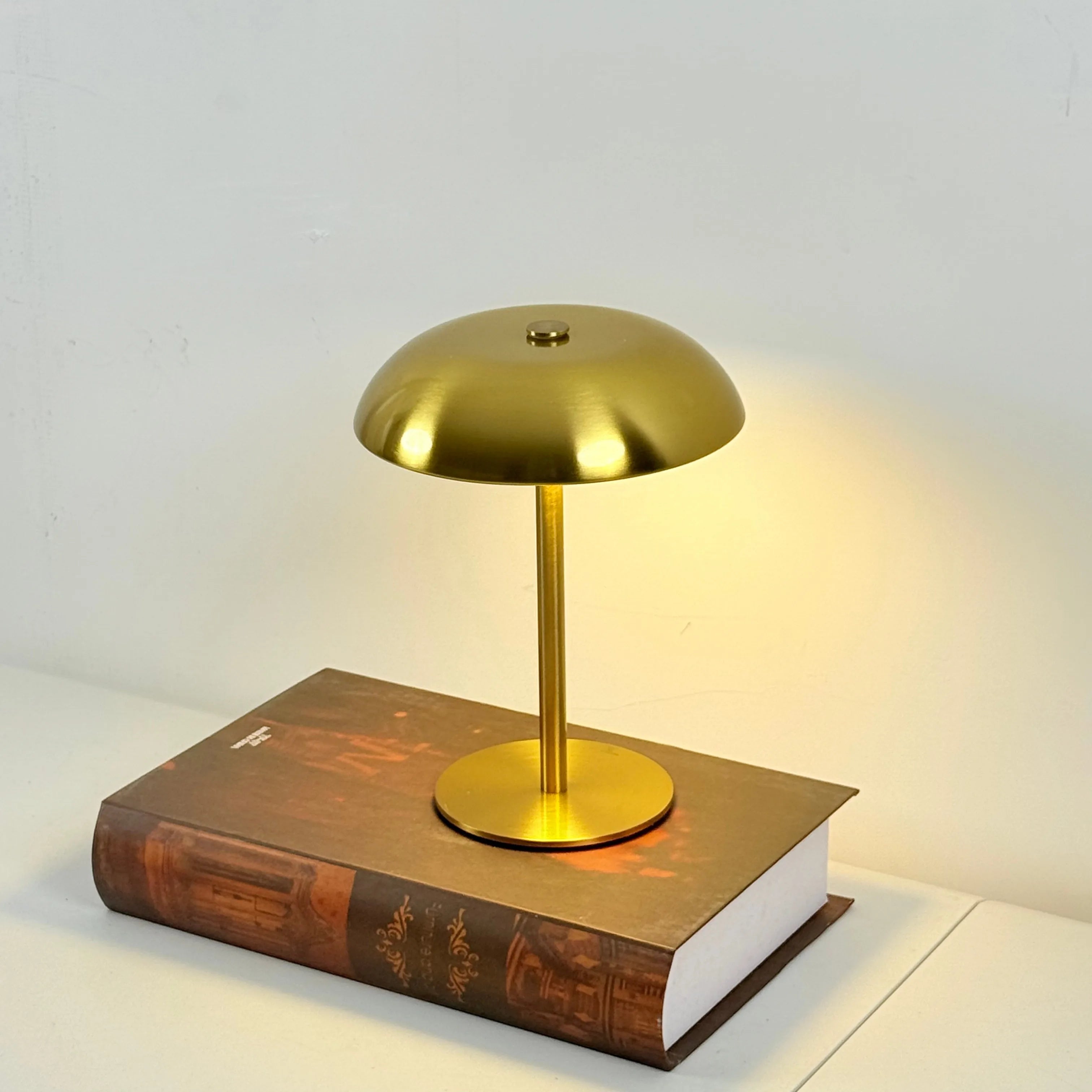 Mushroom Table Lamp Touch Control Dimmable LED Rechargeable