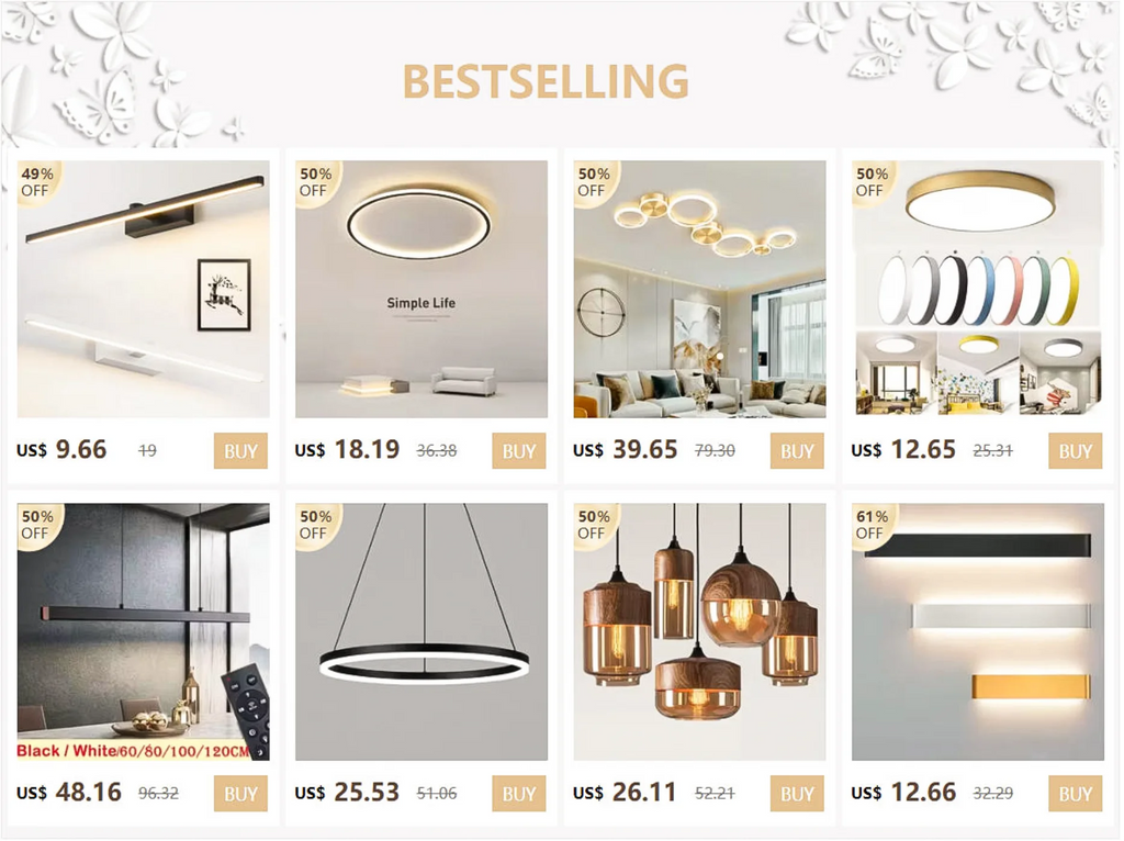 Nordic minimalist LED ceiling light with remote control installed in a modern living room.