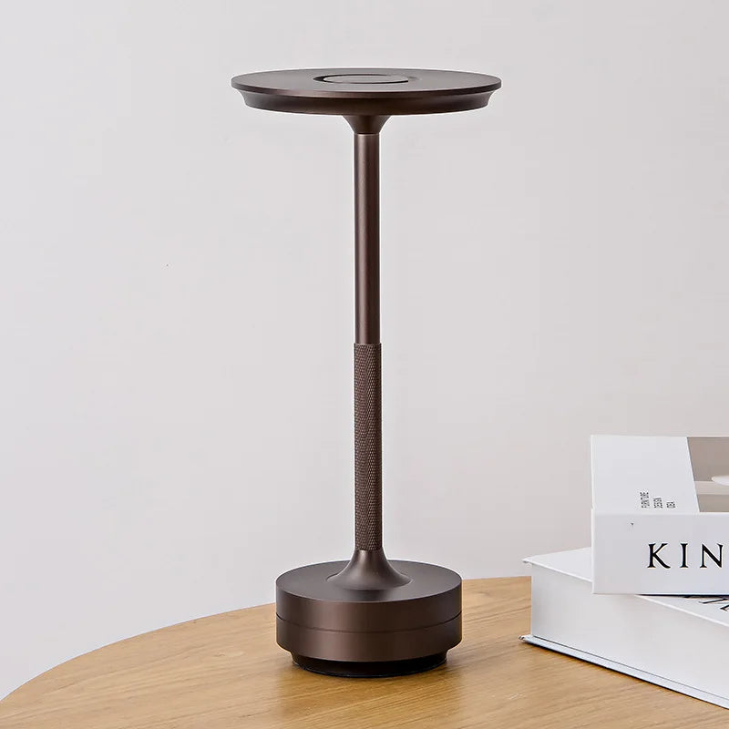 LED Touch Desk Lamp Rechargeable Aluminum Alloy Dimmable Night Light