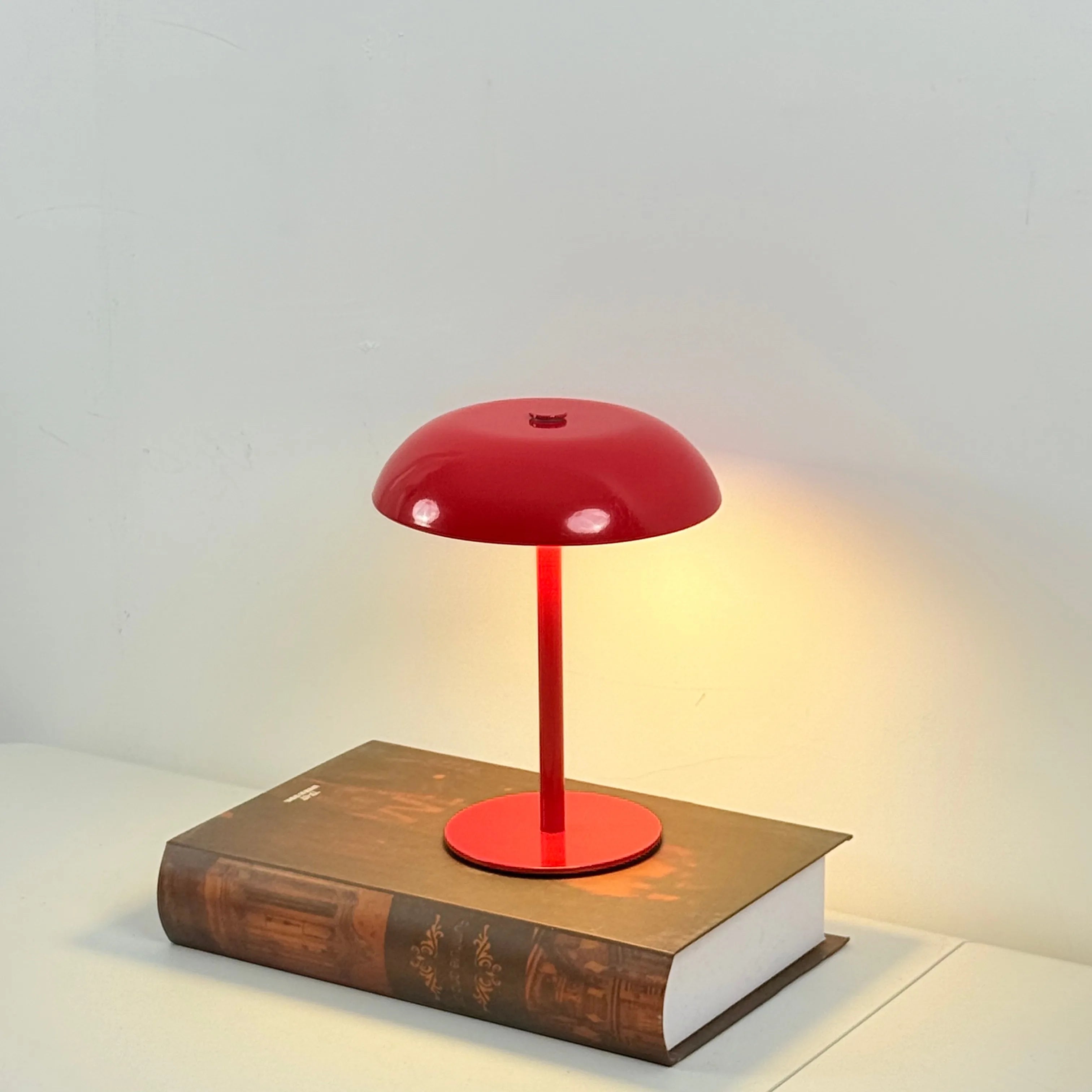 Mushroom Table Lamp Touch Control Dimmable LED Rechargeable