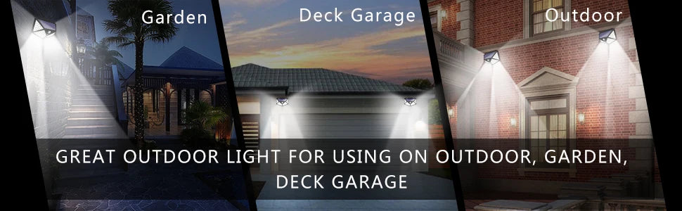 Solar Motion Sensor Security Light 100 LED Outdoor Waterproof PIR