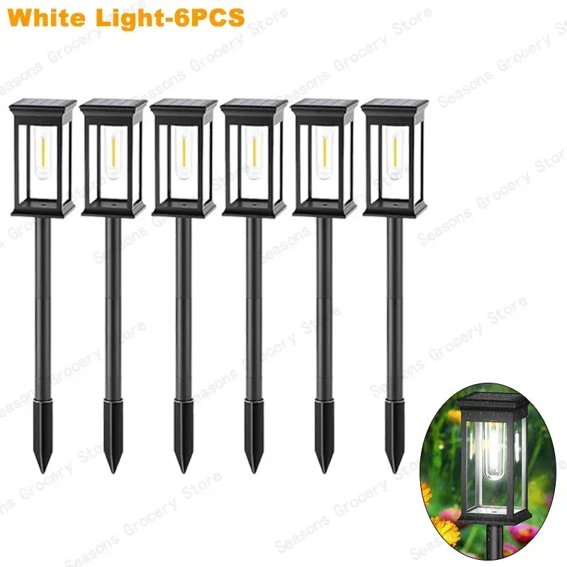 Solar LED Pathway Lights Waterproof  for Garden & Driveway Paths