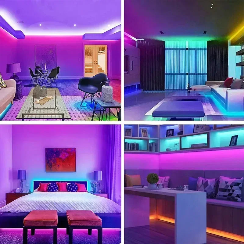 RGB LED Strip Lights USB 5V App Control Music Sync Room Decor