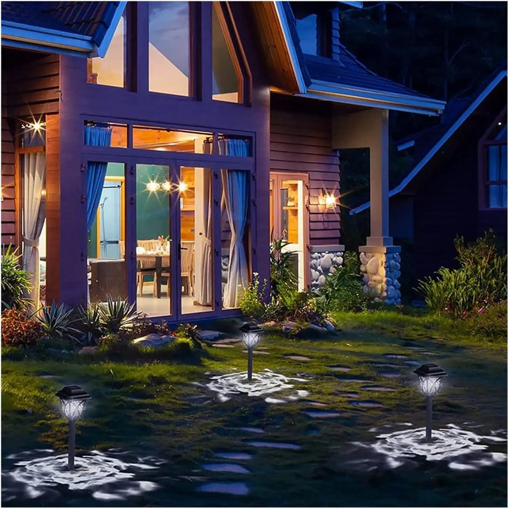 Solar Yard Lights Outdoor Waterproof LED Pathway Lights 1-10 Pack