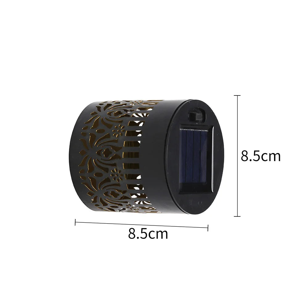2026 Solar Outdoor Wall Light Waterproof Projection Lamp for Yard Terrace Patio Walkway Landscape Lighting Outdoor Decor