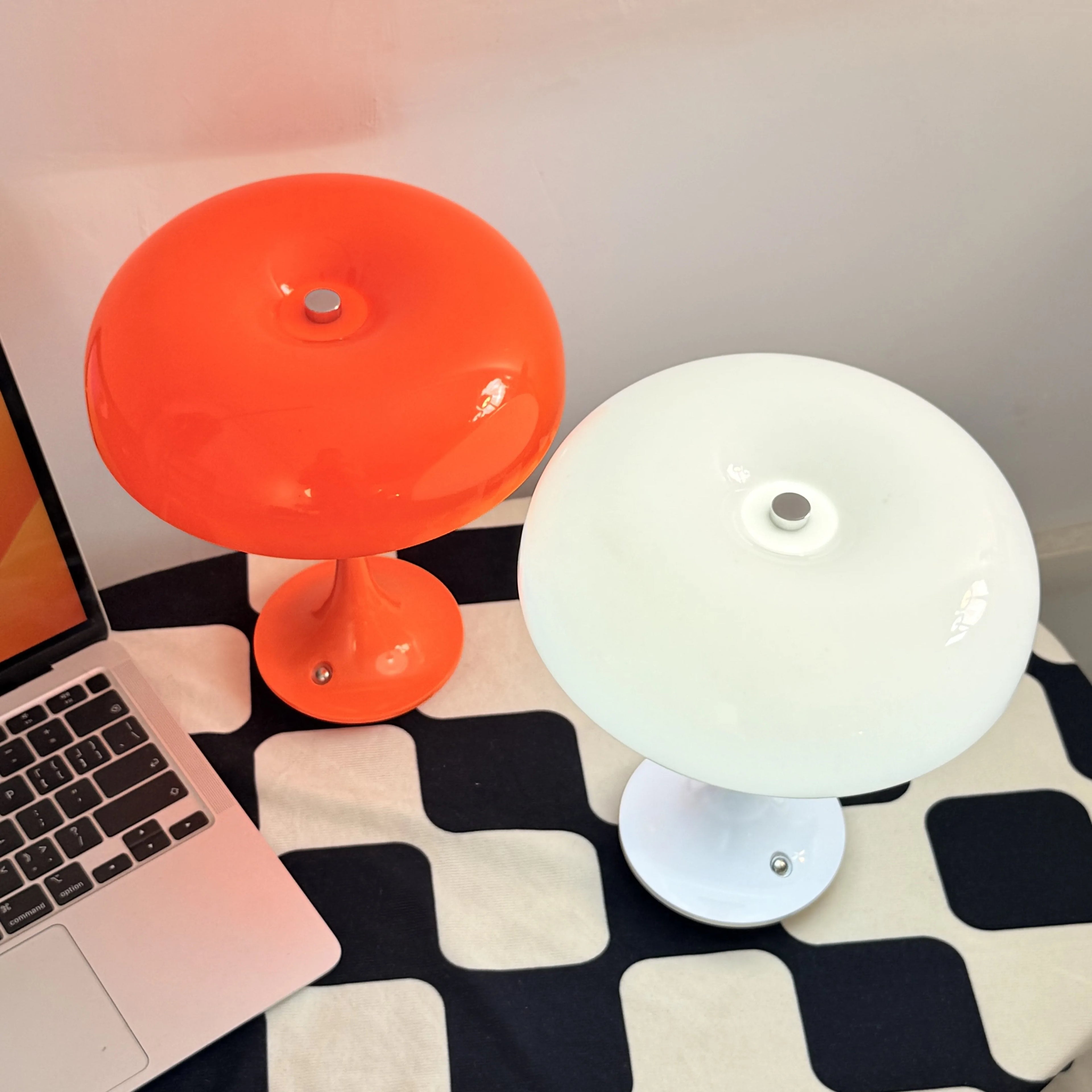 Mushroom Table Lamp Touch Control 3 Color Dimmable LED Night Light