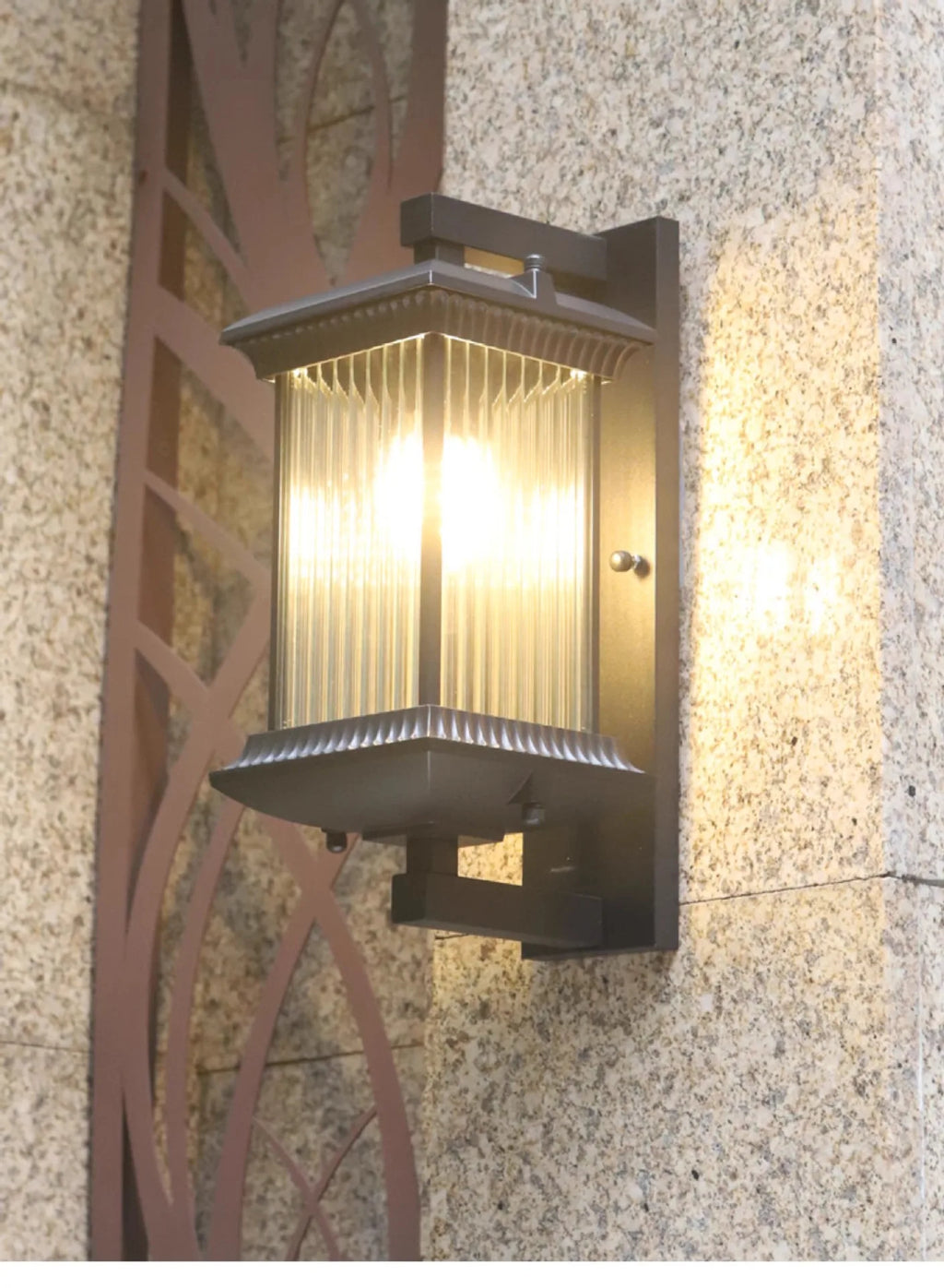 Vintage Waterproof LED Outdoor Wall Light for Porch & Garden Decor