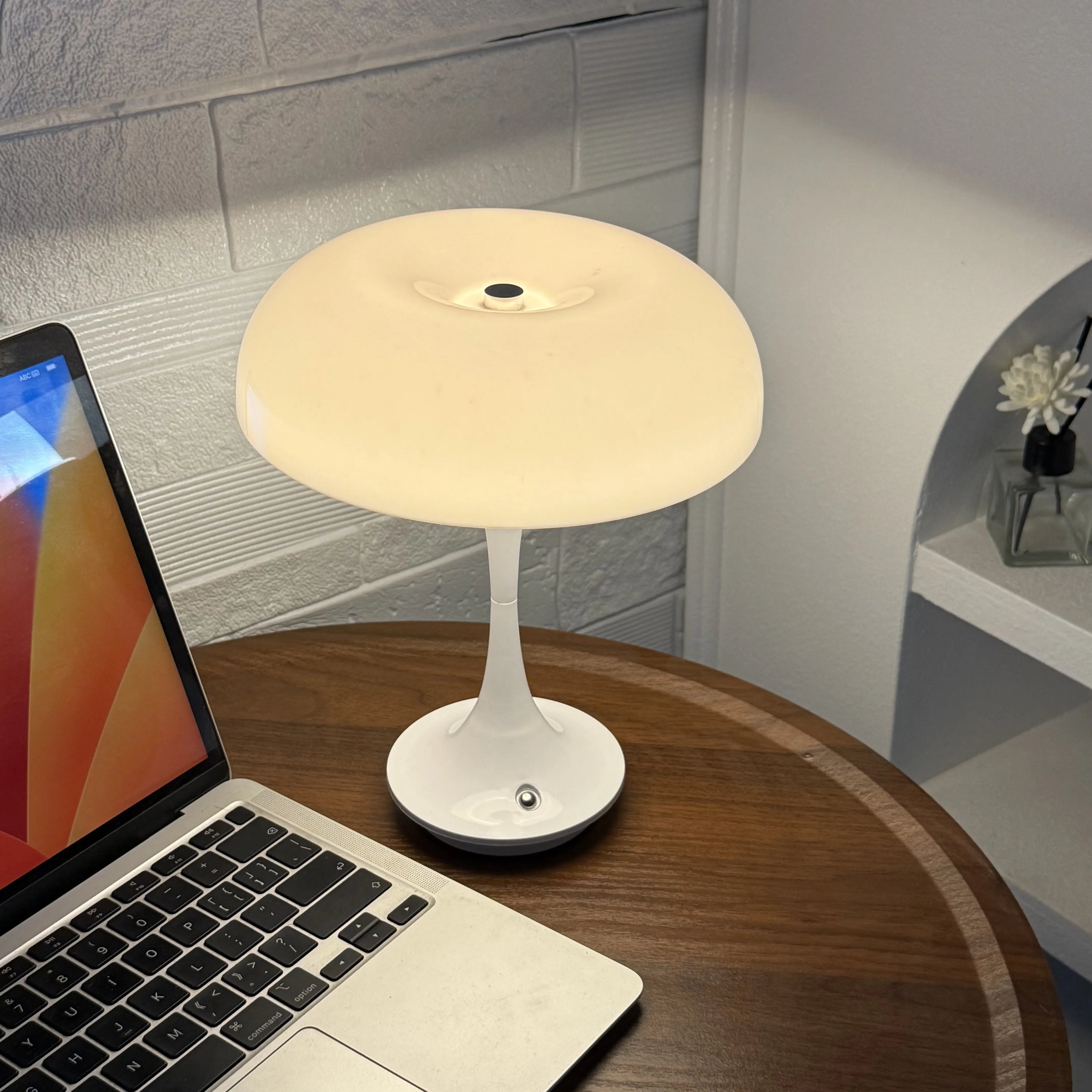 Mushroom Table Lamp Touch Control 3 Color Dimmable LED Night Light