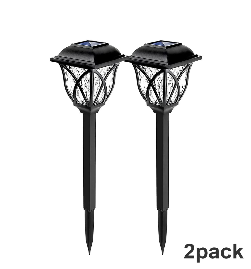 Solar Yard Lights Outdoor Waterproof LED Pathway Lights 1-10 Pack