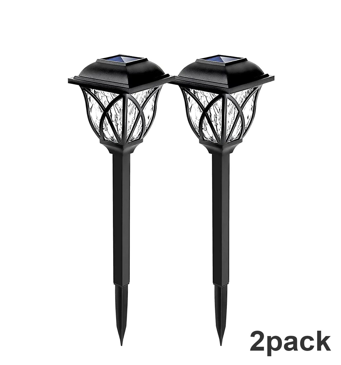 Solar Yard Lights Outdoor Waterproof LED Pathway Lights 1-10 Pack