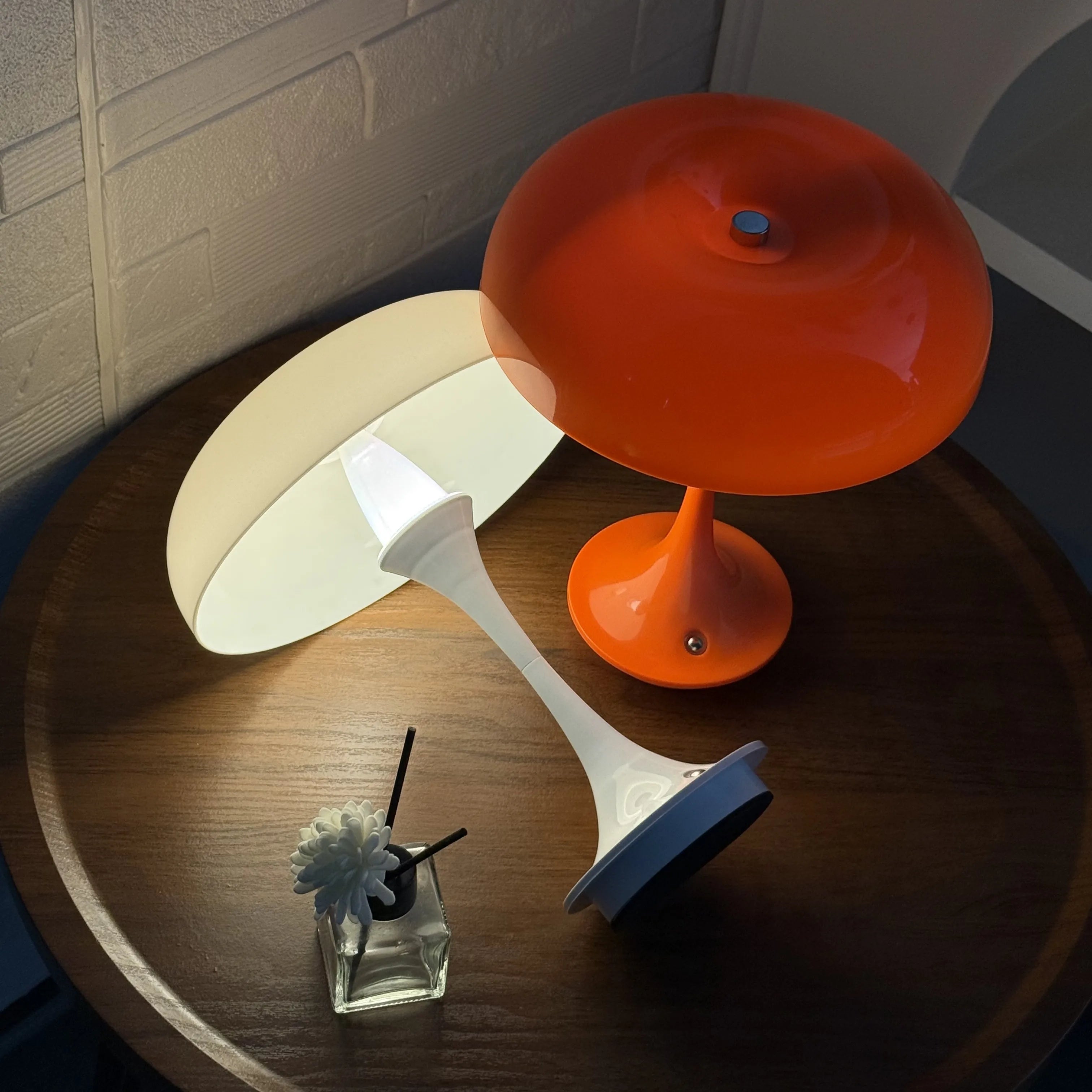 Mushroom Table Lamp Touch Control 3 Color Dimmable LED Night Light