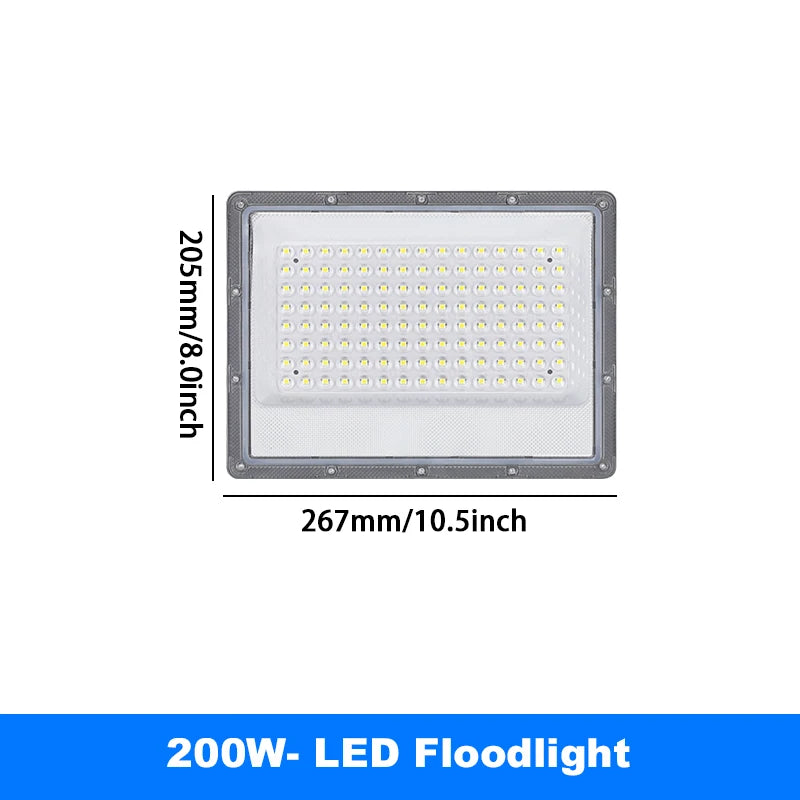 LED floodlight outdoor IP66 waterproof garden and street light