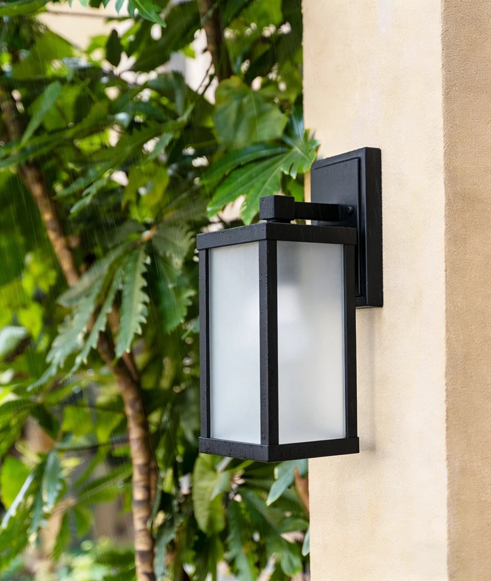Vintage Waterproof LED Outdoor Wall Light for Porch & Garden Decor