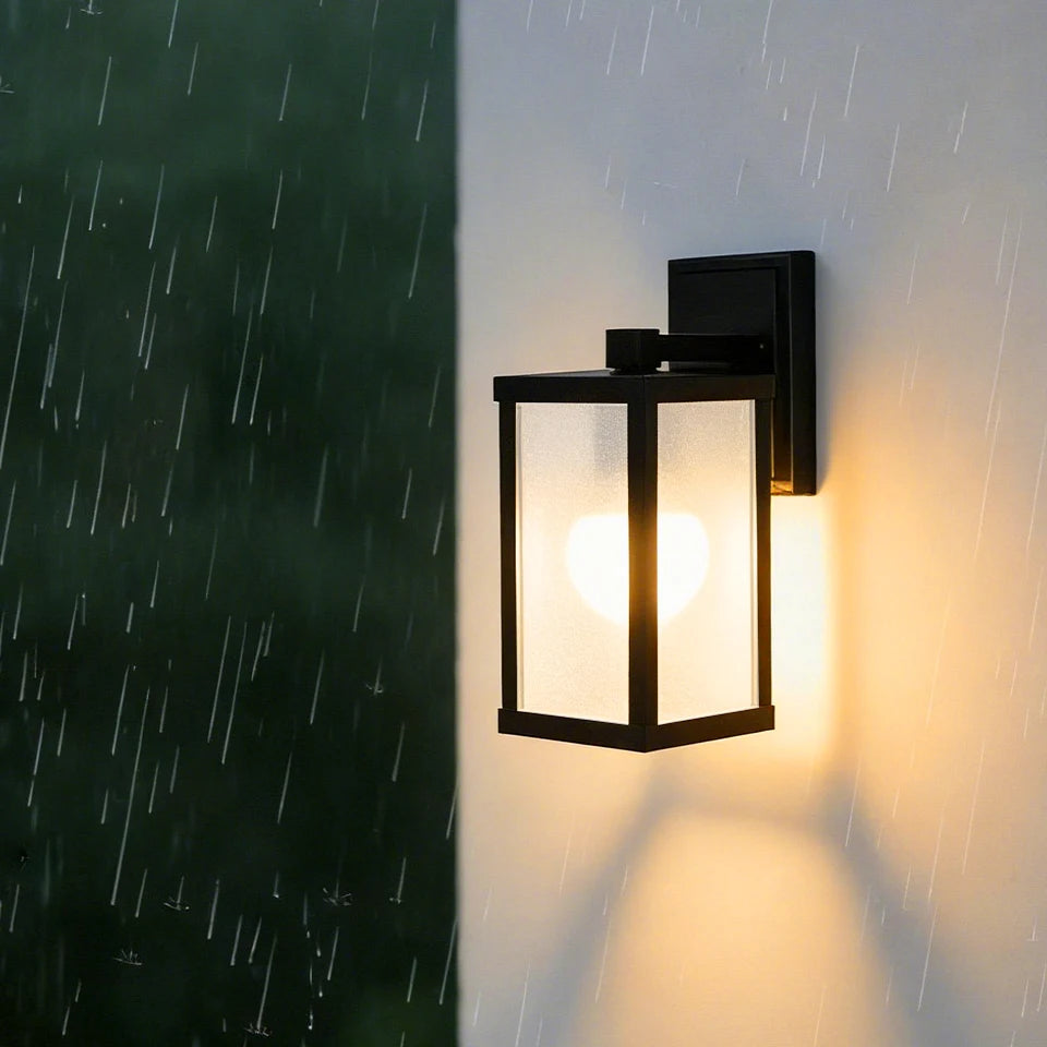 Vintage Waterproof LED Outdoor Wall Light for Porch & Garden Decor