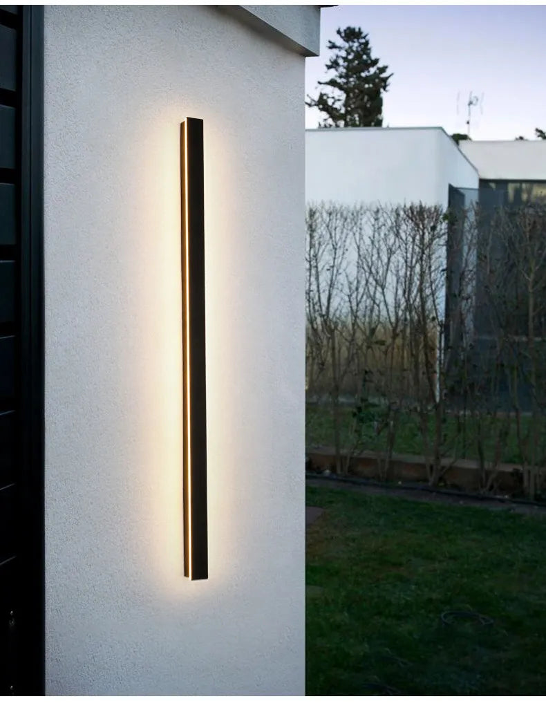 Waterproof Wall Light Outdoor Garden Wall lamps LED Lights Modern Nordic  Living Room TV Background IP65 110/220v Wall washer