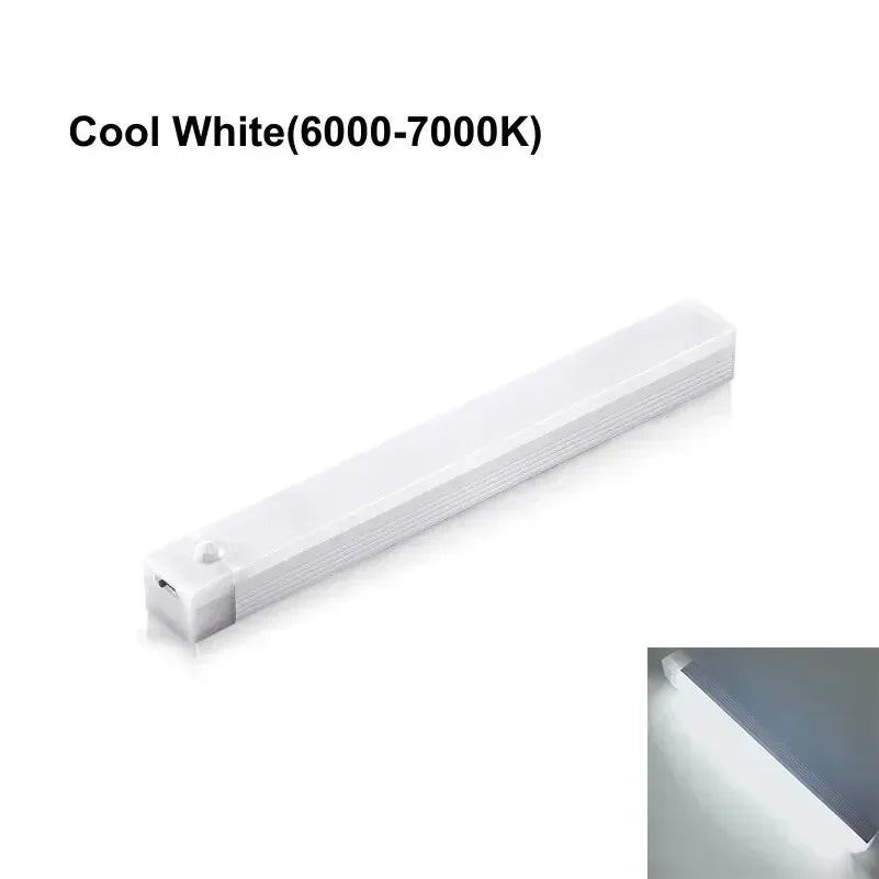LED Strip Light Detector Led Lights Bar Rechargeable Motion Sensor Dimmable Kitchen Room Decor Night Lighting Mood Bars