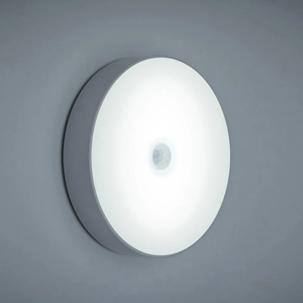 LED Night Light Smart Human Body Sensor with Digital Sensor Head Magnetic Suction Wireless-Use Eye Protect Night Lamp
